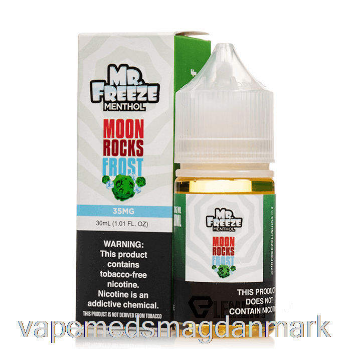 Vape Uden Nikotin Moonrocks Frost - Mr Fryse Salt - 30ml 35mg